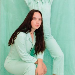 Big Bud Press everyday jumpsuit - mint green